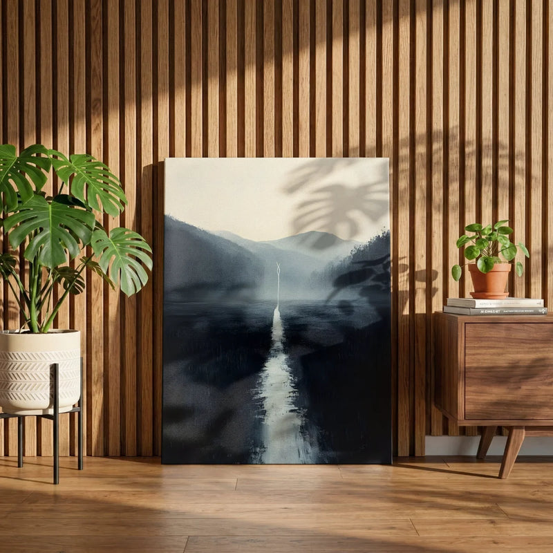 Pfad zur Mitte — Leinwand