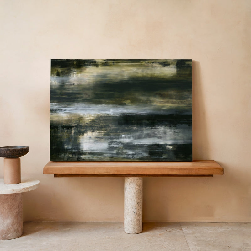 Schimmernde Tiefe — Leinwand