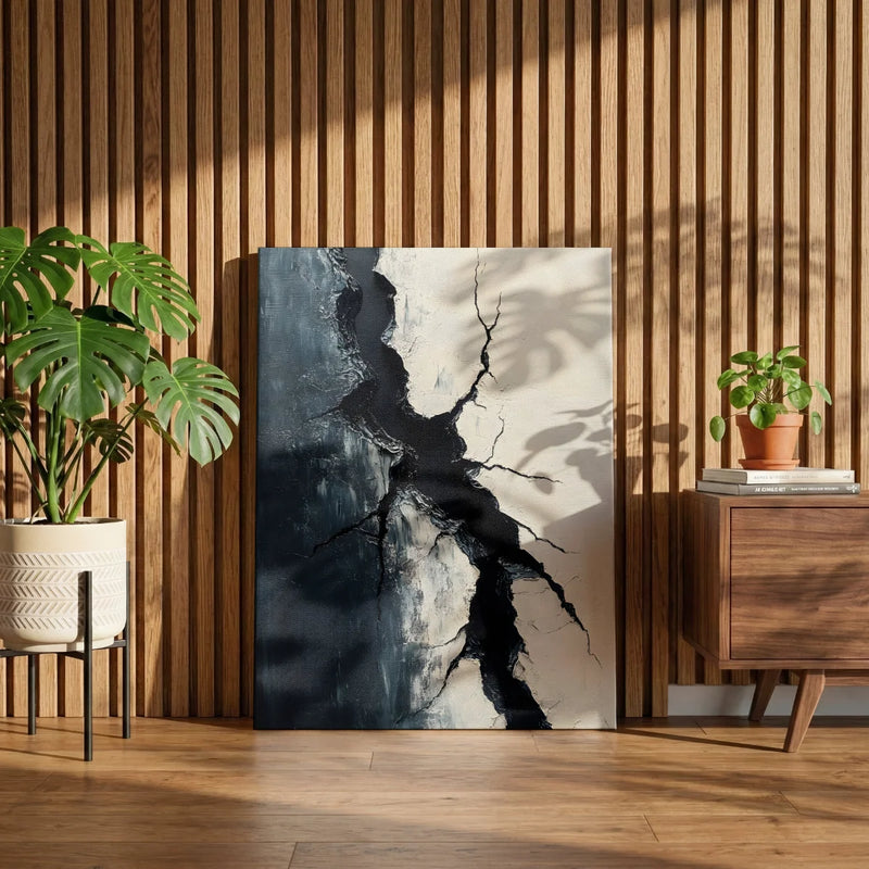 Spalt der Gegensätze — Leinwand