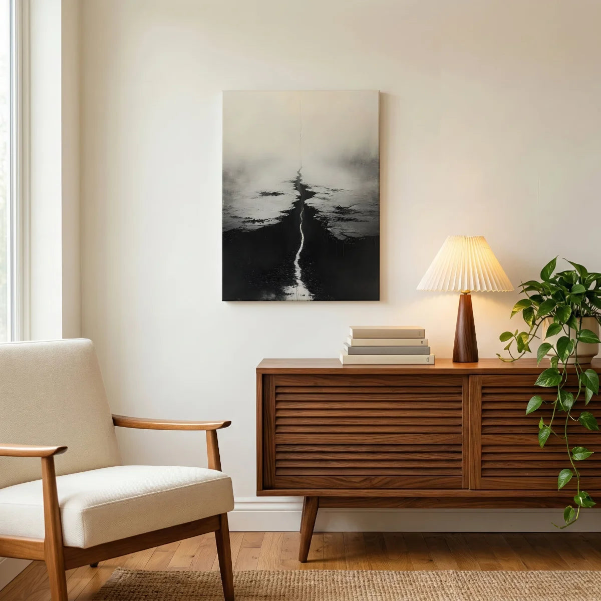 Die Kluft des Lichts — Leinwand