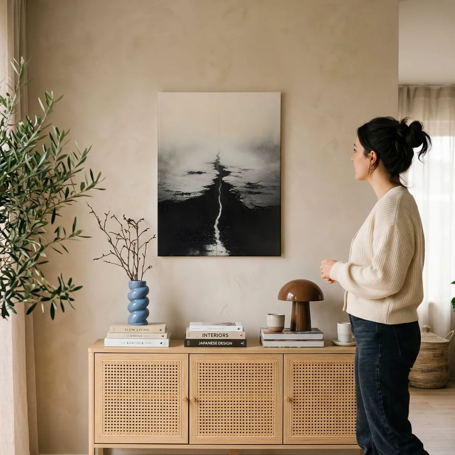 Die Kluft des Lichts — Leinwand