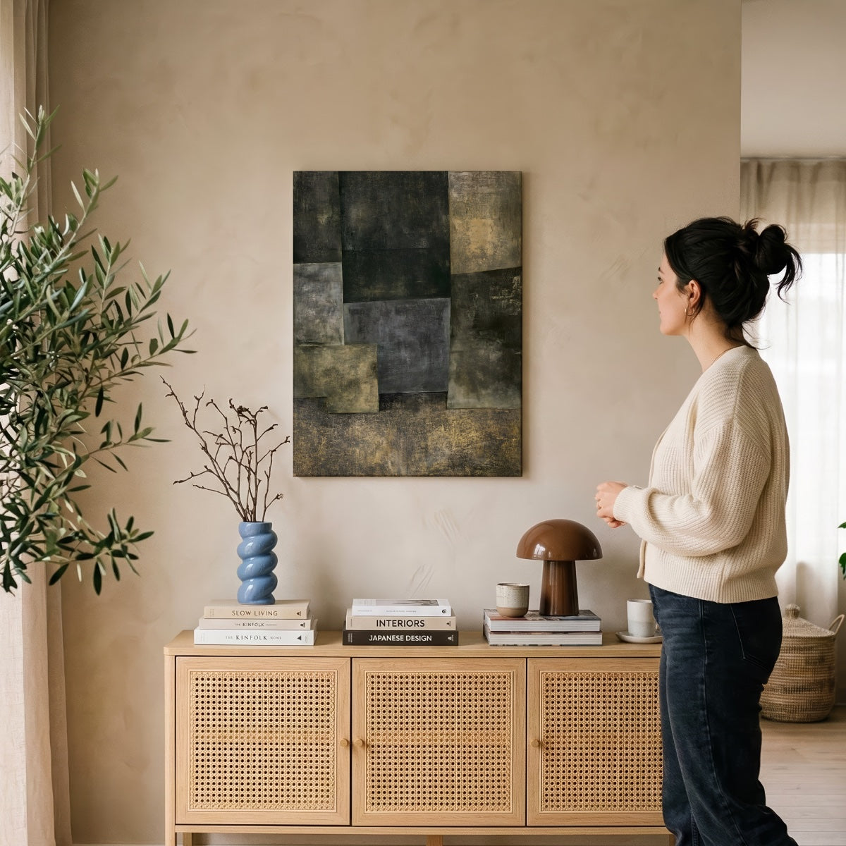Echo alter Mauern — Leinwand