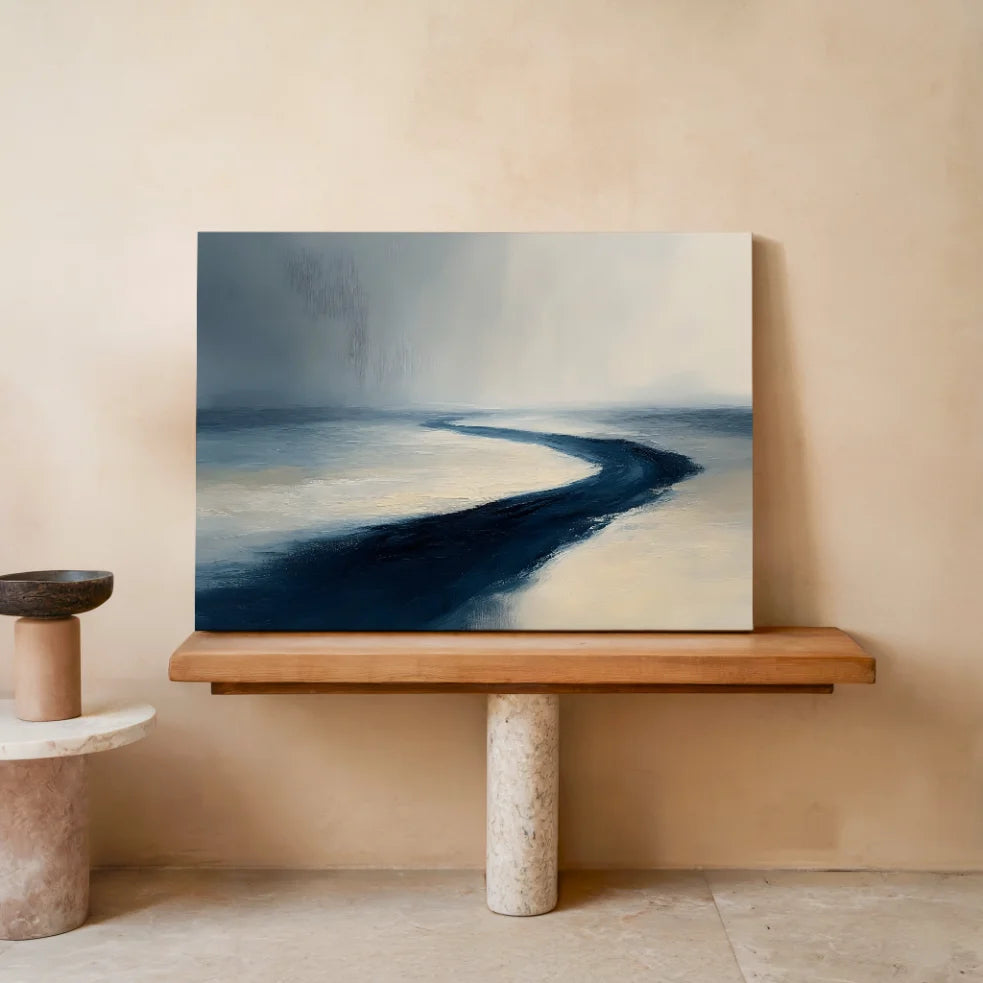 Fluss der Kontemplation — Leinwand