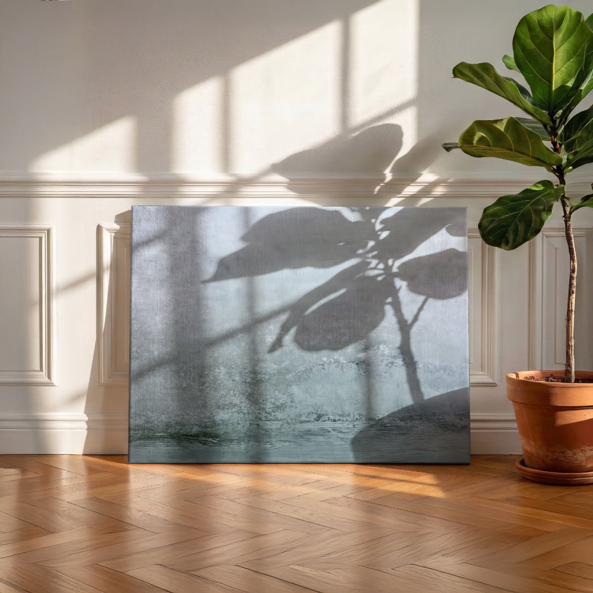 Flüstern am Horizont — Leinwand