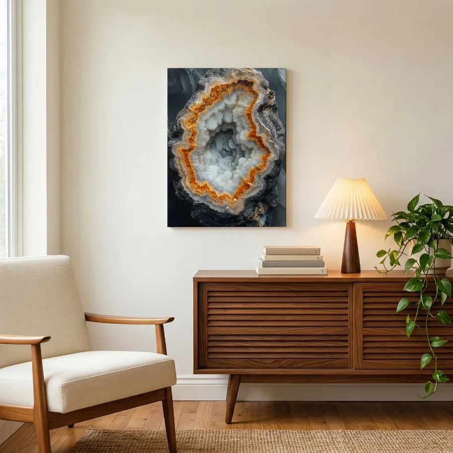 Geode: Tiefenlicht — Leinwand