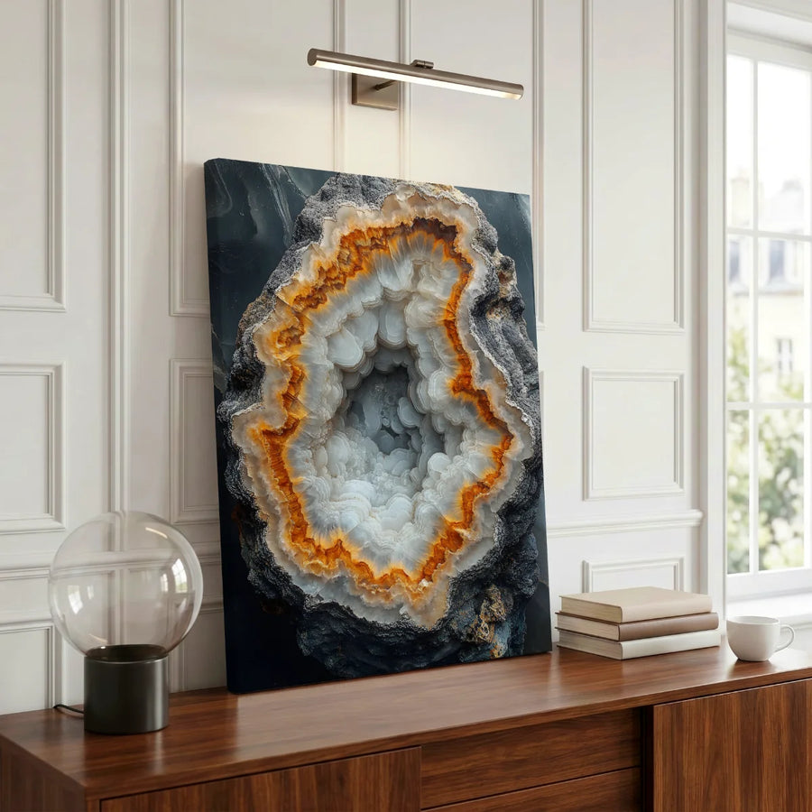 Geode: Tiefenlicht — Leinwand