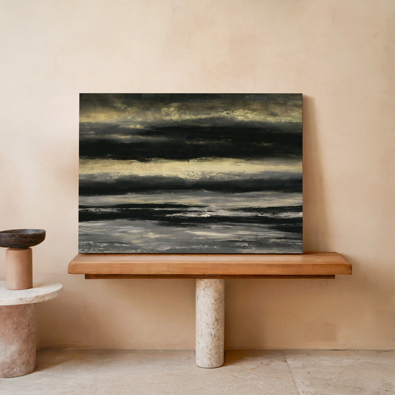 Goldene Dämmerung am Horizont — Leinwand