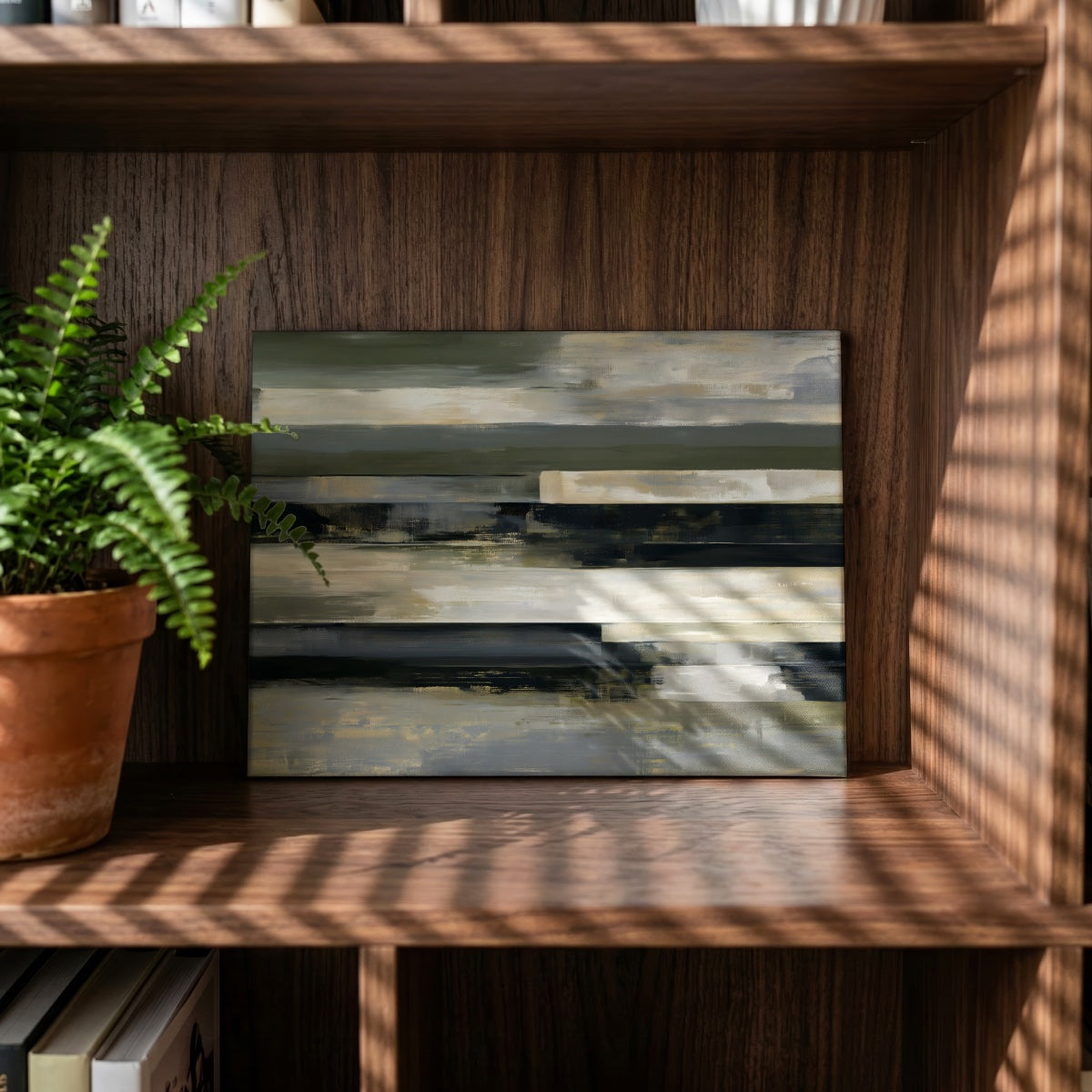 Horizontlinien — Leinwand