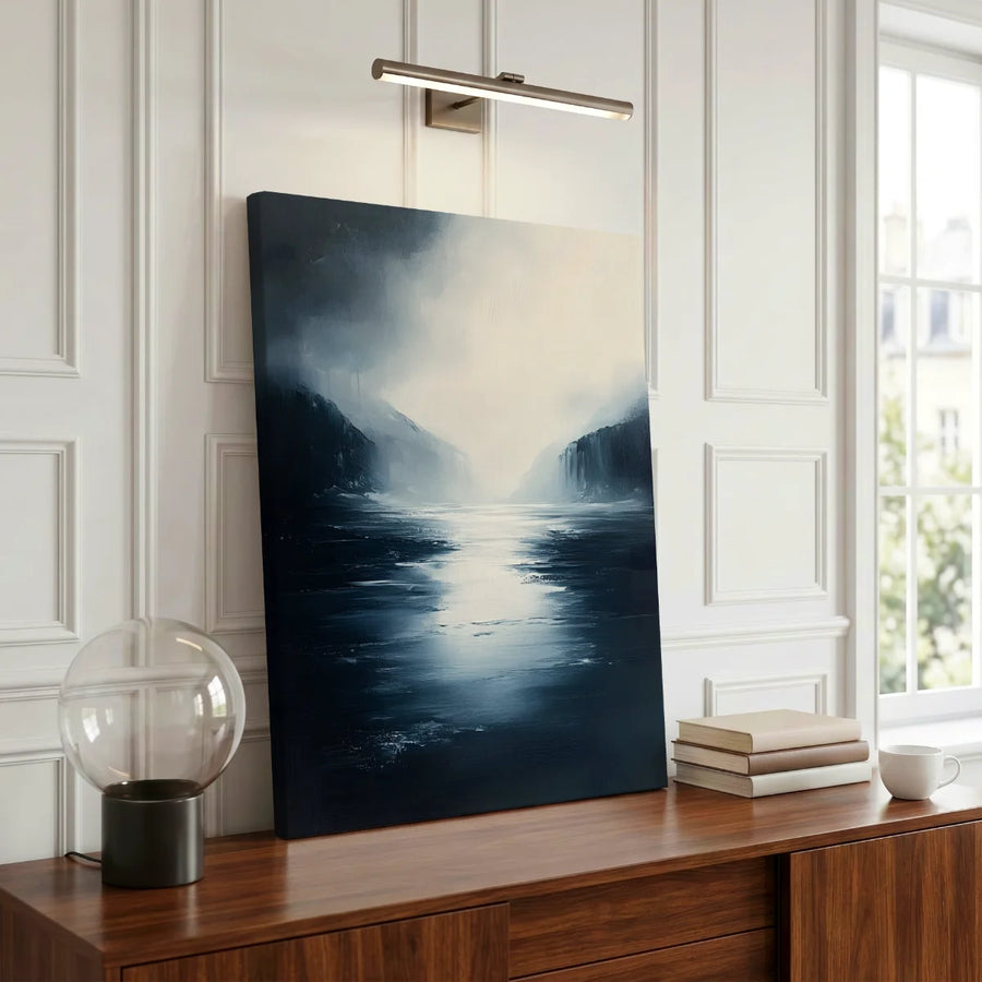 Licht auf dunklen Wassern — Leinwand