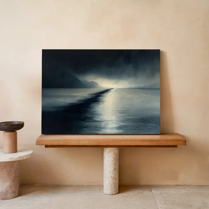 Pfad ins Licht — Leinwand