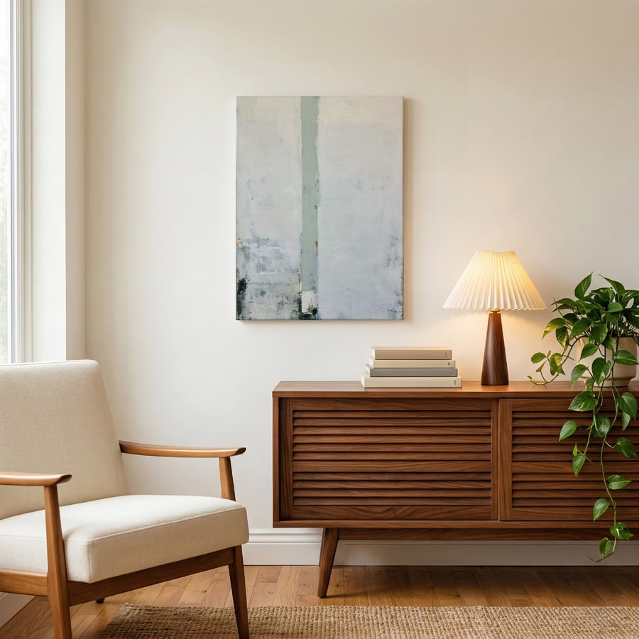 Sanfte Achse des Lichts — Gerahmt