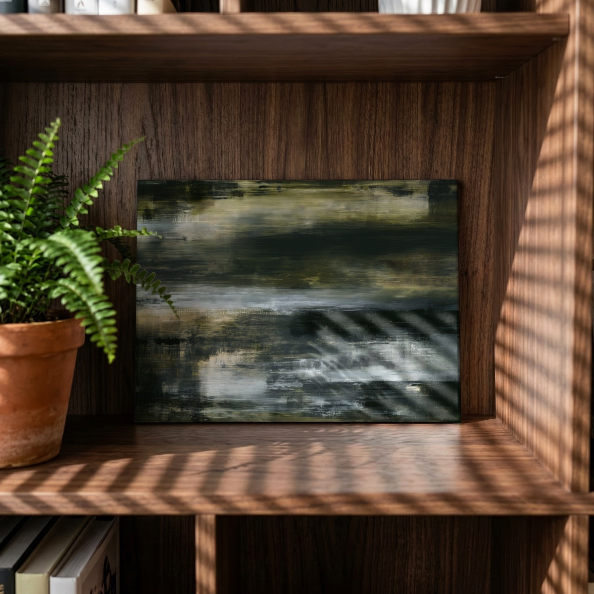 Schimmernde Tiefe — Leinwand