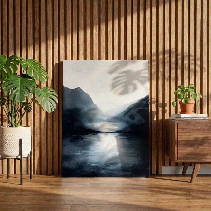 Stille der Fjorde — Leinwand