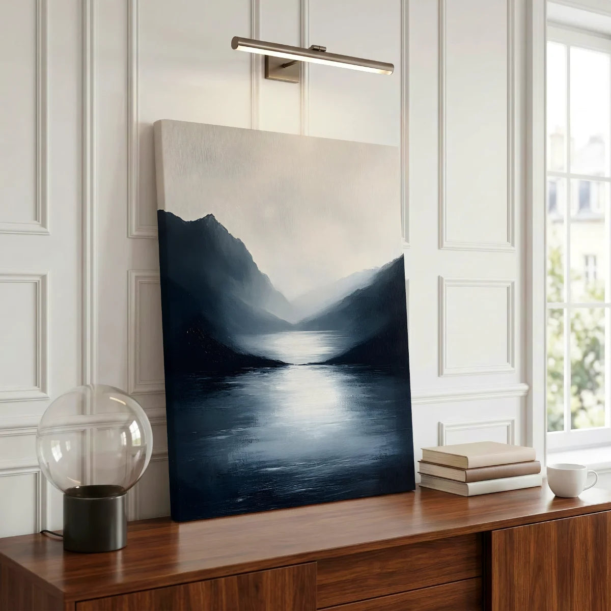 Stille der Fjorde — Leinwand