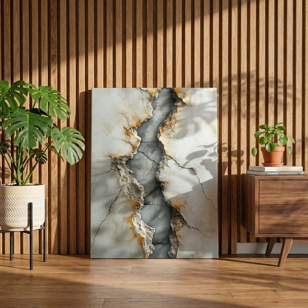 Verborgene Schichten — Leinwand