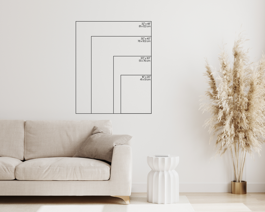 Matte Canvas, Framed (Multi-color)