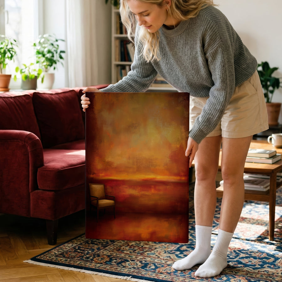 Matte Canvas, Framed (Multi-color)