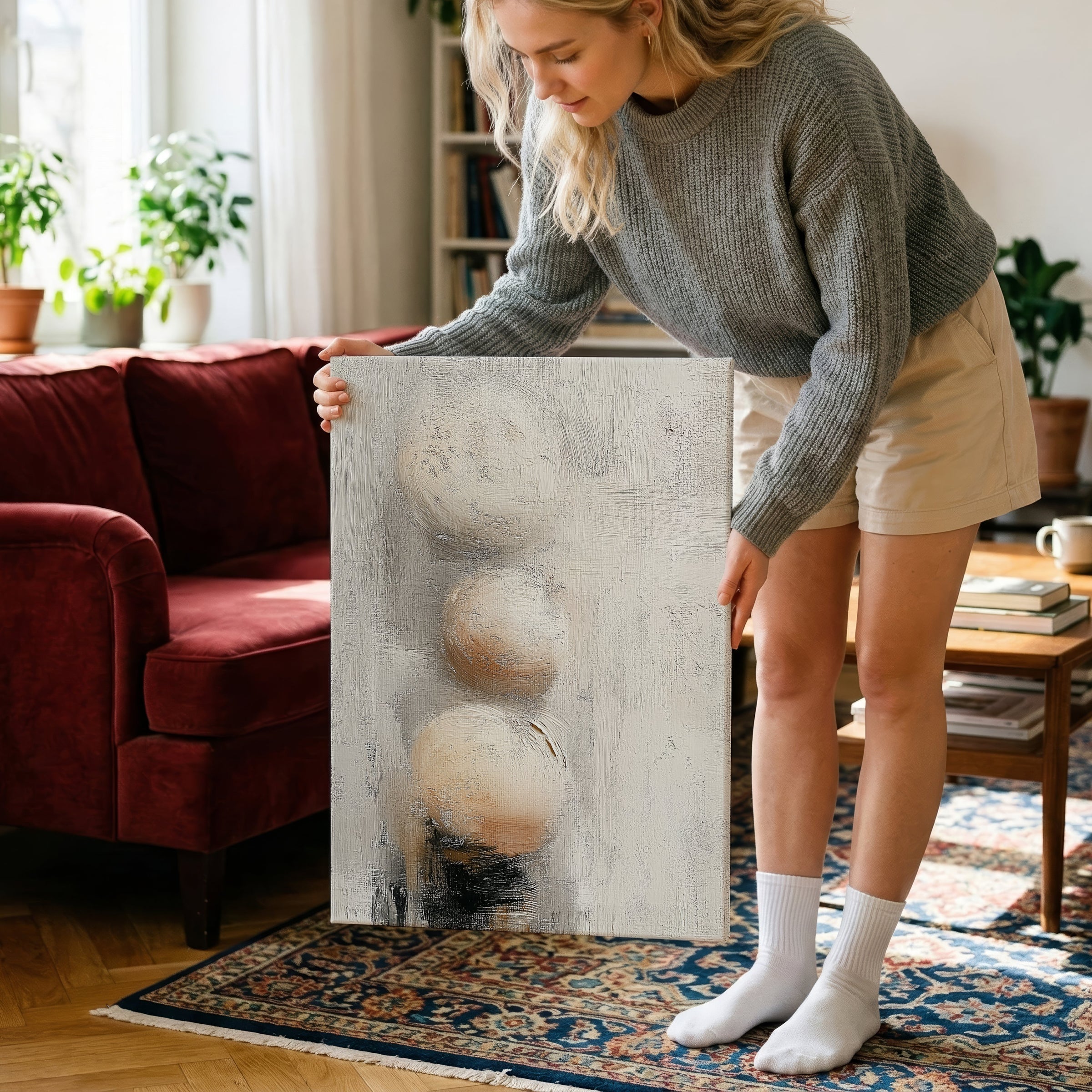 Matte Canvas, Stretched, 0.75" (Multi-Size)
